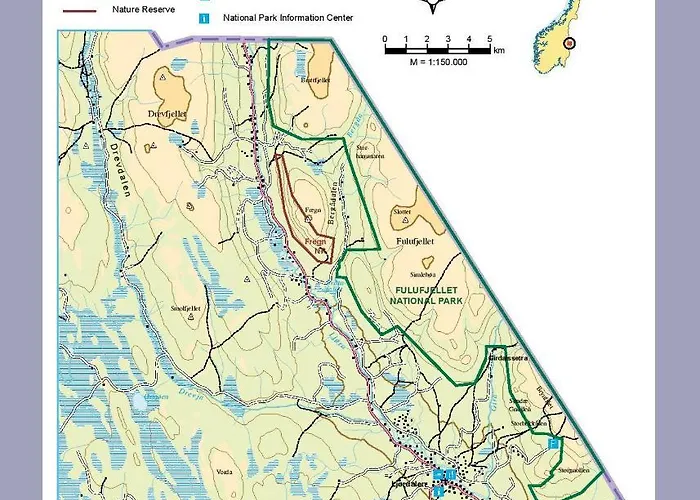 14 - Fulufjellets National Parks-this Is The Place Where Norway And Sweden Meet In A Large Protected Area For Animals And Nature Trysil