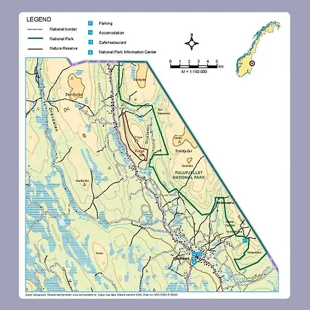14 - Fulufjellets Nasjonalparker - Sno - Alpint - Langrenn - Snoscooter Trysil